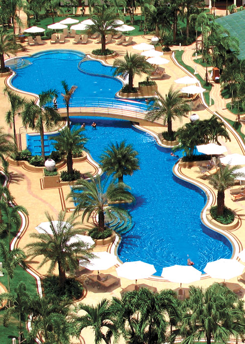 Big Pool im Thai Garden Resort Pattaya,