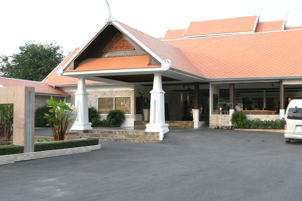 Haupteingang des Thai Garden Resort Pattaya,