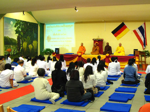 Zeremonie des Wat Phrabhavana 2008