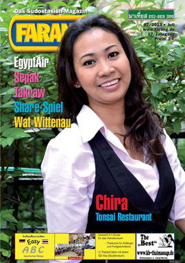 Titel des FARANG-Magazins 07-2013