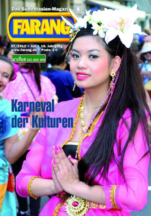 Titelseite des Berliner FARANG-Magazins 07-2012