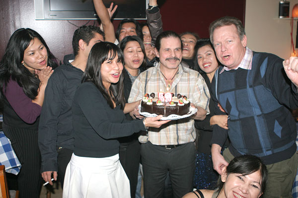 Franco feiert im Lanna 2008