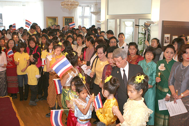Gäste in der Thailändischen Botschaft Berlin 2008