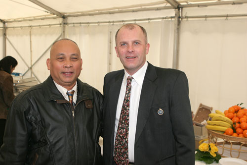 Thai Boxer Ching Chong und Sven Markulla 2008