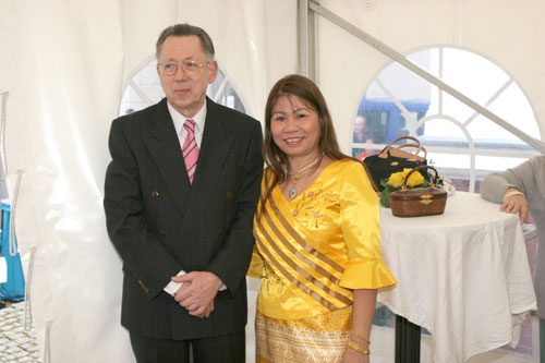 Gäste in der Thai-Botschaft 2008