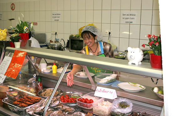 Thailändische Garküche in Berlin 2009