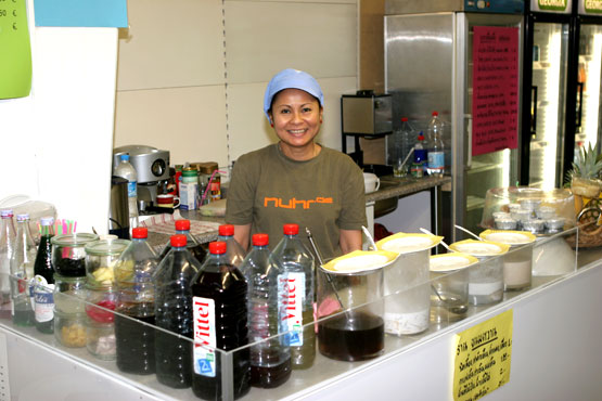 Exotische Getränke im Talad Thai 2009