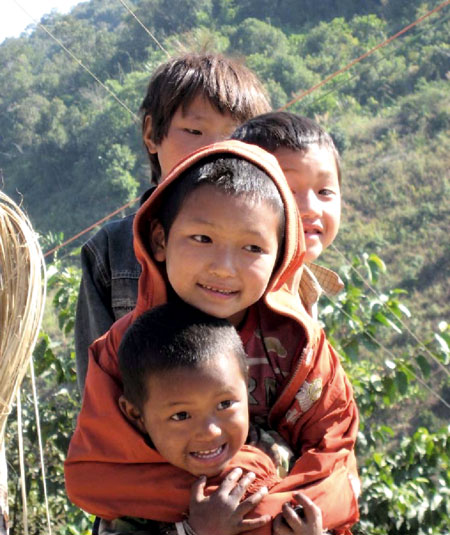 Kids from Burma