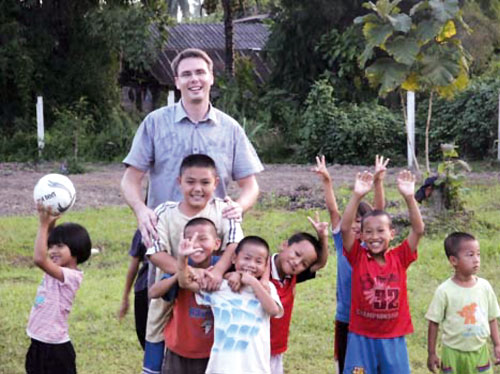 Thomas Albrecht hilft aus christlichem Glauben