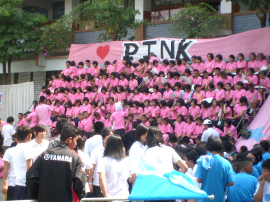 Schüler einer Bangkoker Schule 2008