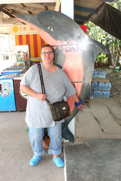 Auf Thailand-Urlaub: Das ist unser Pinguin aus dem Berliner Wedding - normalerweise immer lustig.