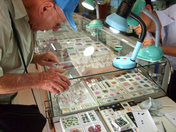 Stone Market in Chantha Buri