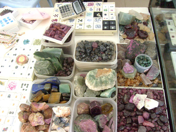 Stone Market in Chantha Buri
