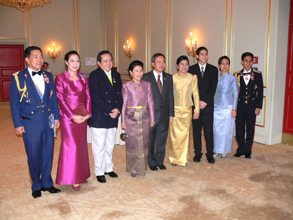 Des thailändischen Königs 82. Geburtstag in Berlin.