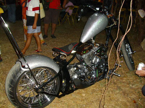 Schönes Bike bei der Bikeweek