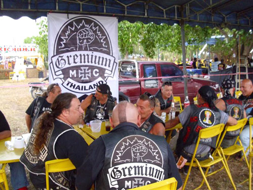 Die Jungs vom Gremium MC in Thailand 2010