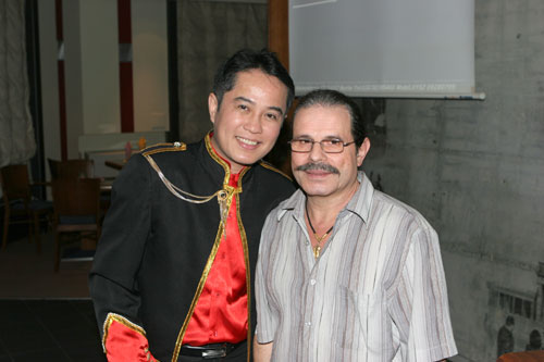 Franco mit Toi vom RCA