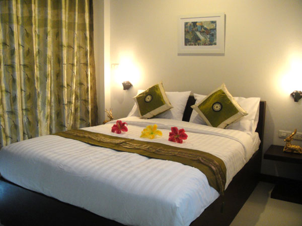 Zimmer in der CK Residence in Pattaya