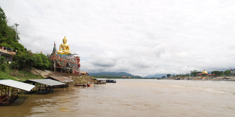 Buddha am Goldenen Dreieck