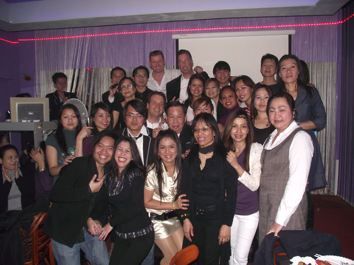... und abends die volle Thai-Party im Excite