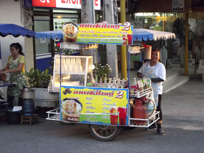 Strassenszene in Pattaya