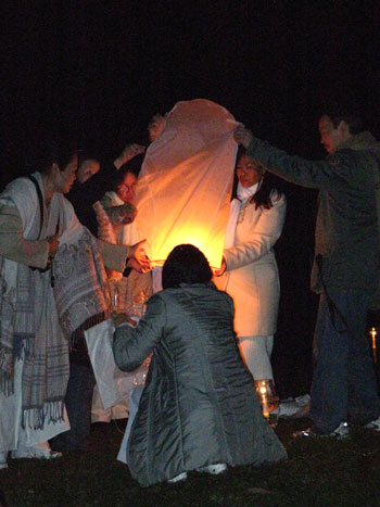 Laternen für den Weltfrieden 2008