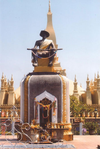 König Settathirath in Vientiane 2008