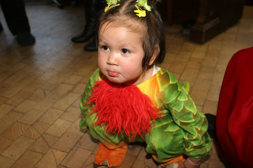 kleiner Frosch mit rotem Latz 2009