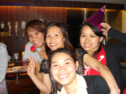 Sanuk im hauseigenen Partykeller 2008