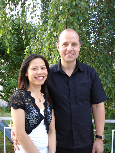 Riam mit ihrem netten Mann 2008
