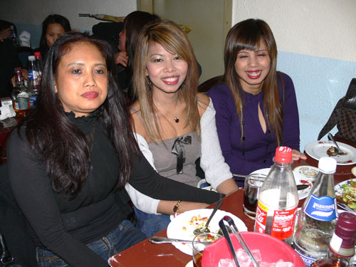 In der Mitte Mint ganz strahlend.