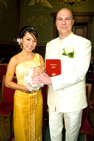 Kik und Carsten haben in Berlin geheiratet.