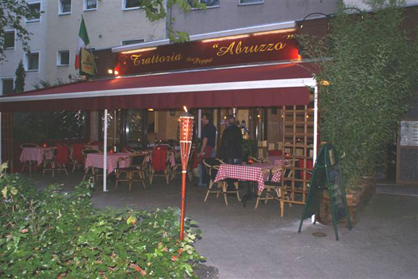 Das Abruzzo in der Nachodstr. 24, Berlin Wilmersdorf