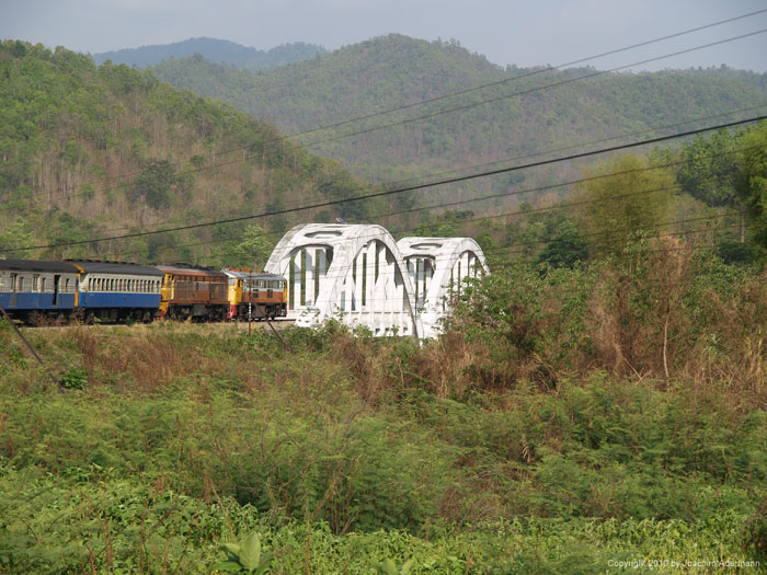 Mit der Bahn im Norden Thailands unterwegs