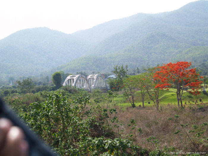 Bahnfahrt in Nordthailand