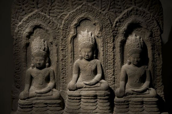 Buddha-Relief im Buddha-Museum Traben-Trarbach