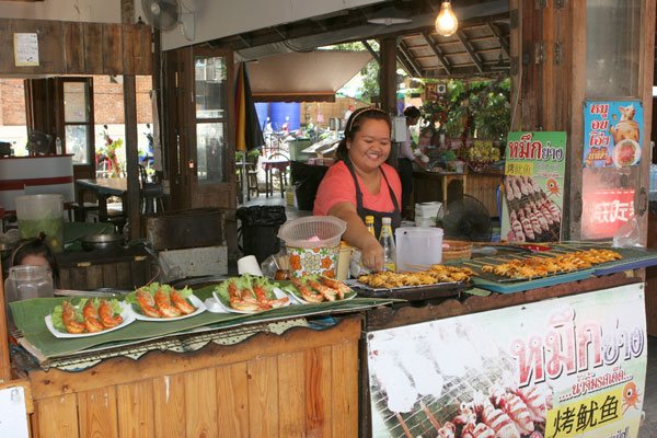 Pattaya Floating Market Imbiss