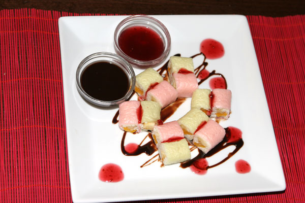 Milchreis Sushi bei Papa No in Berlin