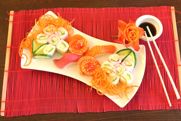 Sushi Mix bei Papa No in Berlin