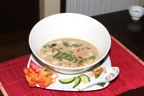 Kokosmilchsuppe bei Papa No