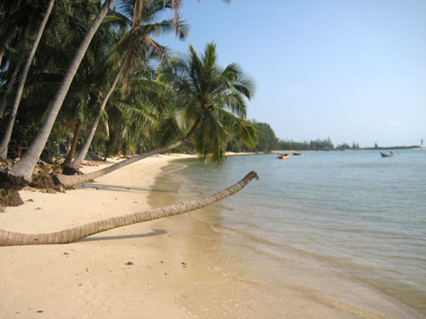 Schöner Strand von Koh Samui sowieso