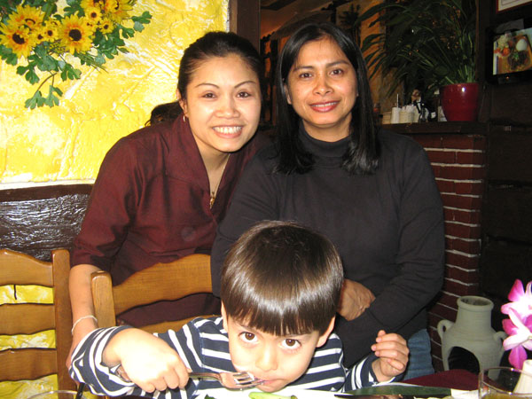 Thewee mit Timi im Thairestaurant