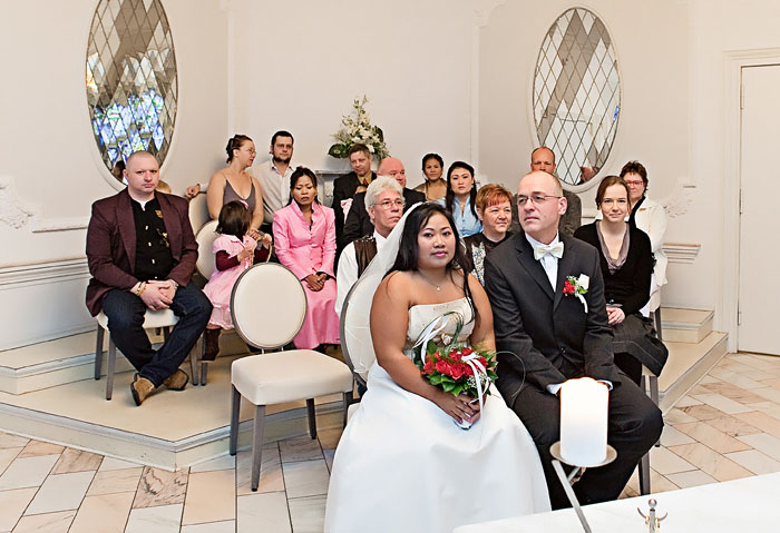 Der Moment der Trauung