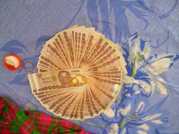 Die Mitgift auf Thai