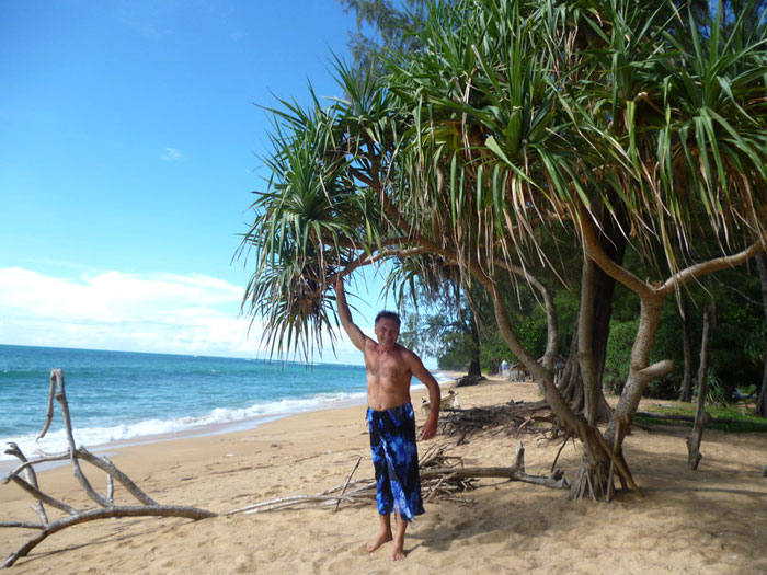 Franky Kuchenbecker im Paradies - gnadenlos schön - bei Ranong