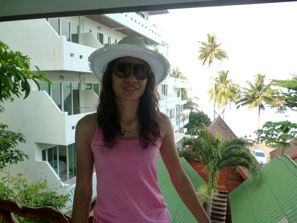 Weau ist glücklich mit ihrem Franky