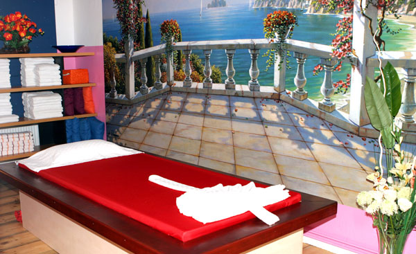 Perspektivisch schön: Zimmer in der KB-Thaimassage in Berlin