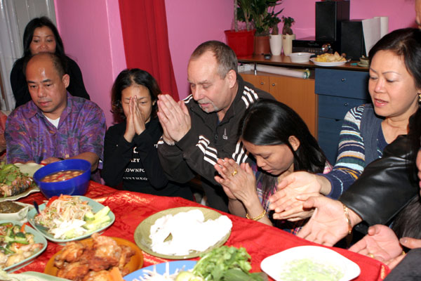 Beten in der KB-Thaimassage in Berlin