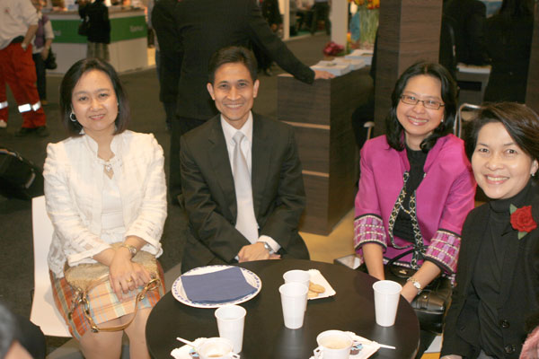 Thailändische VIPs auf der ITB 2010 in Berlin