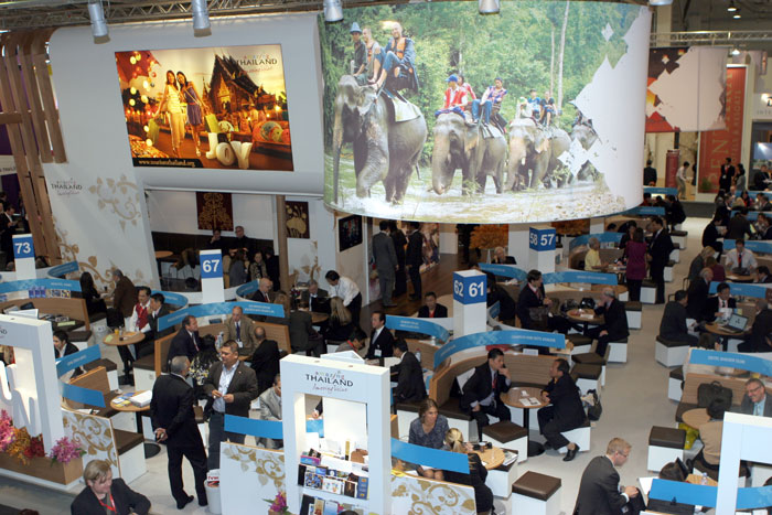 Der Thailand-Pavillon auf der ITB 2010 in Berlin